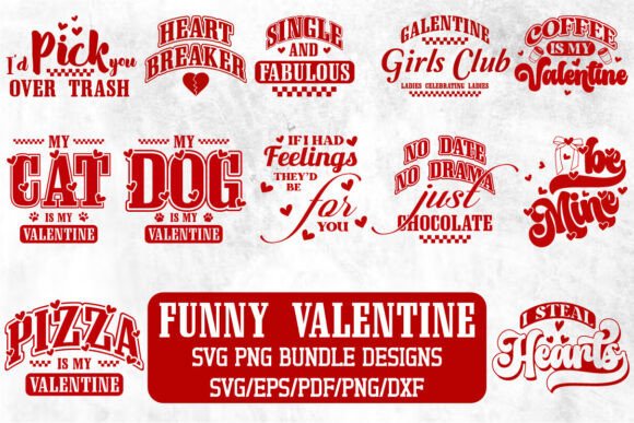 Valentine’s SVG Graphics for Local Branding